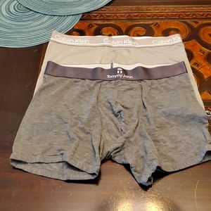 COPY - 2 pairs of Men's gray boxer briefs sz large